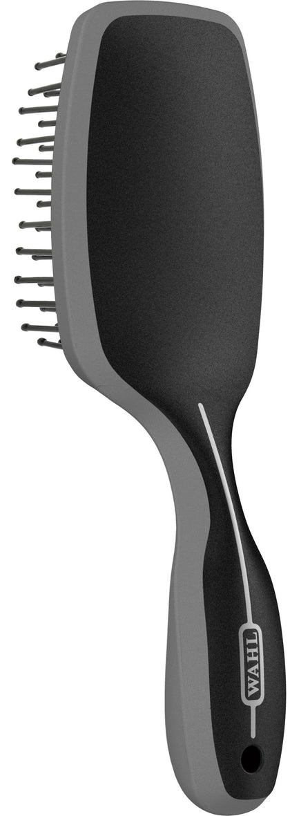 WAHL Professional Animal Equine Grooming Mane & Tail Horse Brush (#858709-100) - Horse Brushes for Grooming - Horse Grooming Tool - Tail & Mane Horse Brush - Black