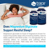 Trace Minerals Magnesium Glycinate Capsules | 120 mg Supports Normal Sleep, Calm Mood, and Maintains Normal Muscle, Liver, Bone & Nerve Function | 90 Count