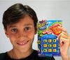 JA-RU Portable Tic Tac Toe (1 Pack) Classic Mini Board Games for Kids. Pocket Travel Size. Party Favor Birthday Stocking Stuffer. 3256-1