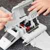 STAR WARS Micro Galaxy Squadron Imperial Shuttle - 7-Inch Starship Class Vehicle with Three 1-Inch Micro Figure Accessories
