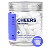 Cheers Restore | Supplement with DHM + L-Cysteine | Feel Better After Drinking & Support Your Liver | 12 Doses | Dihydromyricetin, Cysteine, Milk Thistle, Prickly Pear, B-Vitamins, Ginger