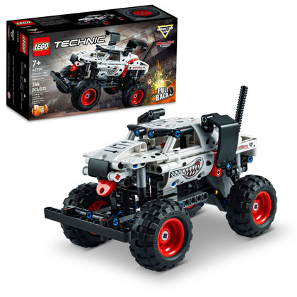LEGO Technic Monster Jam Monster Mutt Dalmatian, 2in1 Pull Back Racing Toys, Birthday Gift Idea, DIY Building Toy Ideas, Monster Truck Toy for Kids, Boys and Girls Ages 7 Plus, 42150