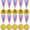 Abaokai 12 Pieces Gold 1st Place Award Medals-Winner Medals Gold Prizes for Sports, Competitions, Party, Spelling Bees, Olympic Style, 2 Inches