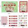 Moon Boat 40 Players Christmas Bingo Games Xmas Holiday Winter Party Supplies Favors