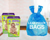 Mighty Clean Baby Disposable Diaper Bags with Light Powder Scent, 300 count