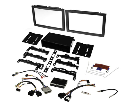 Scosche GM0516DDCS Double DIN Premium Installation Solution and Interface Compatible with Select 2004-21 General Motors Vehicles