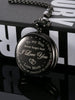 Hicarer Pocket Watch Gift for Son-Never Forget That, I Love You, Love Mom-from Mother to Son Pocket Watch with Chain (Black)