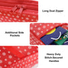 Delixike Christmas Wrapping Paper Storage Containers,40 Inch Gift Wrapping Organizer Storage,Fits 20 Standard Rolls of Wrapping Paper,Breathable Fabric, Square