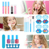 Kids Makeup Kit for Girl, Washable Makeup Kit for Little Girls Princess Real Cosmetic Beauty Set, Gifts for Toddles Girl Pretend Play, Frozen Makeup Set for Girls Toys for 3 4 5 6 7 8 Years Old Girls
