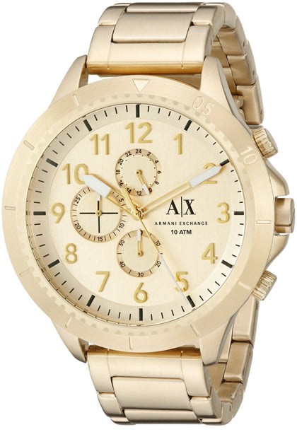 Armani Exchange Men's AX1752 Gold Watch