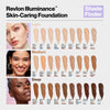 Revlon Illuminance Skin-Caring Liquid Foundation, Hyaluronic Acid, Hydrating and Nourishing Formula with Medium Coverage, 217 Beige (Pack of 1)