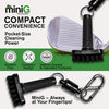 Grooveit Mini Golf Brush The Small MiniG 'Dry Scrubber' Features A Detachable Magnet, Heavy-Duty Nylon Bristles, and 3-Yr Warranty - Used On All Professional Golf Tours - Golf Accessory of 2023