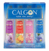 Calgon Take Me Away 4 Pc Gift Set (Refreshing Body Mist 2.0 Oz Of Spring Cherry Blossom Hawaiian Ginger Morning Glory Tahitian Orchid) for Women By 2 Fl Oz