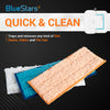 BlueStars Replacement Mop Pads for iRobot Braava Jet 200 Series 240 241 245 2 Wet Mop Pads + 2 Damp Mop Pads + 2 Dry Mop Pads Washable - Pack of 12
