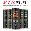 Jocko GO Energy Drink - KETO, Vitamin B12, Vitamin B6, Electrolytes, L Theanine, Magnesium- All Natural Energy Boost, Sugar Free Nootropic Monk Fruit Blend - 12 Pack (Orange Flavor)