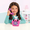 Disney Junior Minnie Mouse Ring Me Rotary Phone with Lights and Sounds, Pretend Play Phone for Kids, by Just Play
