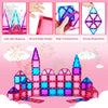 KAEILORU Magnetic Tiles Magnetic Building Blocks for Kids Girls Boys Age 3-5 4-8 Frozen Princess Castle Gifts Toys for 3 4 5 6 7 Year Old Birthday Christmas