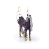 Schleich bayala Star Unicorn Flying Pegasus Figurine - Fantastic Purple and Gold Unicorn Fantasy Figurine, Bring Smile and Joy, Gift for Boys and Girls, Fans of Fantasy, Kids Age 5+