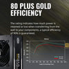 Cooler Master MWE Gold 850 V2 Full Modular, 850W, 80+ Gold Efficiency, 2 EPS Connectors, 120mm HDB Fan, Semi-fanless Operation, 5 Year Warranty