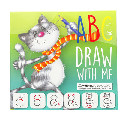 Drawing with Alphabet Learning Letters Tracing ABC Handwriting Toys Set Educational Game Birthday Gift for Preschool Activities Girl Boy 3-6 Years Old Kids