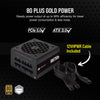 Corsair RM750e (2023) Fully Modular Low-Noise Power Supply - ATX 3.0 & PCIe 5.0 Compliant - 105°C-Rated Capacitors - 80 Plus Gold Efficiency - Modern Standby Support - Black