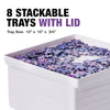 Tidyboss 8 Puzzle Sorting Trays with Lid 10