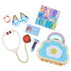 Bluey Cloud Bag , Doctor Check Up Set, Toy Playset with 7 Play Pieces