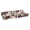 Western Cowboy Changing Pad Cover Super Soft Brown Cowhide
