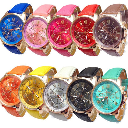 LinTimes Women's Wholesale 10 Assorted Platinum Watch Fashion Quartz Watch