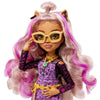 Monster High Clawdeen Wolf Fashion Doll with Purple Streaked Hair, Signature Look, Accessories & Pet Dog Medium