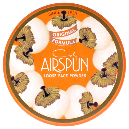 Airspun Coty Loose Face Powder, Translucent, Pack of 1