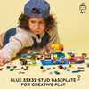 LEGO Classic Blue Baseplate 11025 Building Toy Set for Preschool Kids, Boys, and Girls Ages 4+ (1 Pieces)