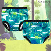 Max Shape 6 Pack Potty Training Underwear for Boys,Washable Baby Boy Toilet Training Pants Training Underwear Fit 6T Blue