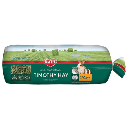 Kaytee All Natural Timothy Hay for Guinea Pigs, Rabbits & Other Small Animals, 1.5 Pound