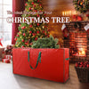 TREE STORAGE BAG 2-pack Christmas Tree Storage Bag Fits Up to 7.5 Ft Tall Disassembled Tree 45 X 15 X 20 INCH Holiday Tree Storages Waterproof Material Protects Dust Container Handles and Sleek Zipper