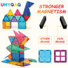 UMYQAQ Magnetic Tiles Building Block Set for Kids Clear Magnetic 3D Construction Playboards STEM Educational Magnet Building Tiles for Boys and Girls
