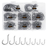 UCEC Circle Hooks Fishing Hooks 2X Strong Offset Circle Hooks Saltwater Black High Carbon Steel Octopus Catfish Fishing Hooks 150pcs/box - Size:#1 1/0 2/0 3/0 4/0 5/0 6/0 8/0