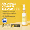 IUNIK Calendula Complete Deep Vegan Cleansing Oil 94% Plant-based Oils Blackhead Melting Makeup Remover Facial Cleanser - Dry Oily Acne-Prone Sensitive Skin Korean Skincare