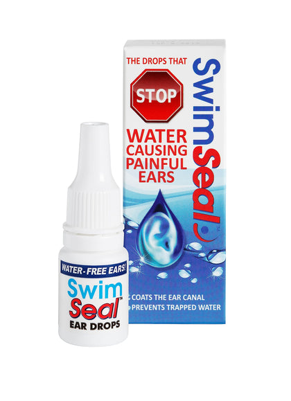 SwimSeal All Natural Protective & Ear Clearing Drops. Use Daily for Ear Comfort & Hygiene. Avoids Earache & Blocked Ears from All Water Exposure for All Ages