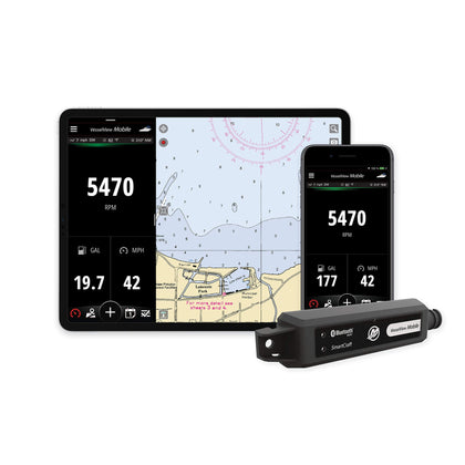 VesselView Mobile - Connected Boat Engine System for iOS and Android Devices