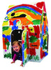 Easy Playhouse - Kids Art and Craft for Indoor and Outdoor Fun, Color, Draw, Doodle on this Blank Canvas - Decorate and Personalize a Cardboard Fort, 34