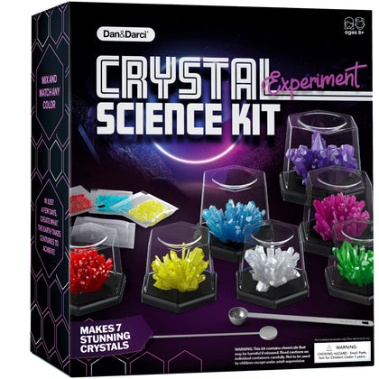 Crystal Growing Kit for Kids - Science Experiments Gifts for Boys & Girls Ages 8-14 Year Old - Toys Teen Age Boy/Girl Arts & Crafts Kits - Cool Projects Ideas 8 9 10 11 12 Yr Olds
