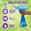 Mighty Clean Baby Disposable Diaper Bag Refill Rolls - Waste Sacks with Light Powder Scent - 72 Count