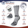 Buttons & Pleats Wool Socks for Men Women Merino Thermal Warm Cozy Winter Fuzzy Boot Sock Charcoal ML