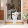 NAMSAN Dog Door for Screen Door, Inside Opening 11 x 13 inches Doggy Door for Sliding Door, Screen Porch Doggie Door Adult Cat Door Magnetic Auto-Closing