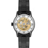 Fossil Men's Townsman Automatic Stainless Steel Three-Hand Skeleton Watch, Color: Black (Model: ME3197)