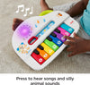 Fisher-Price Laugh & Learn Baby Toy Silly Sounds Light-Up Piano with Learning Content & Music for Ages 6+ Months
