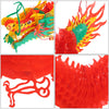 Bememo 3D Chinese New Year Dragon Garland Hanging Decoration (4.92 Feet)