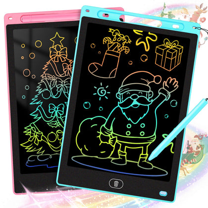 KTEBO 2 Pack LCD Writing Tablet for Kids 10 inch, Stocking Stuffers for Kids, Preschool Toys for Baby Girl Boy, Toddler Drawing Board Toy for Ages 2-4 5-7 6-8 9 8-12 Years Old