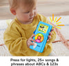 Fisher-Price Laugh & Learn Baby Learning Toy Puppys Music Player with Lights & Fine Motor Activities for Ages 6+ Months, Blue